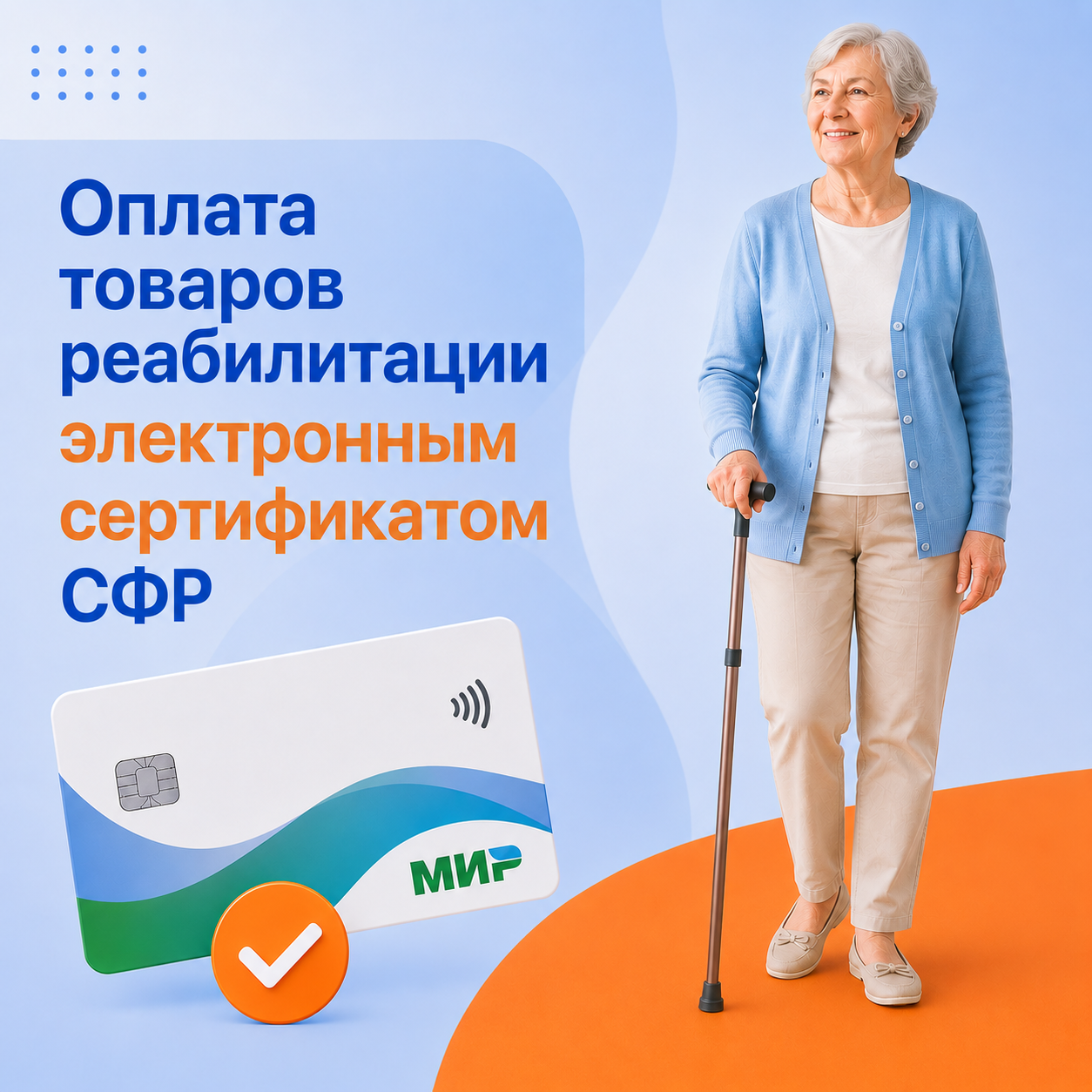 Как купить товары реабилитации по электронному сертификату СФР