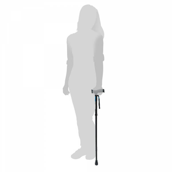 Трость опорная Barry С Standart c противогололедной насадкой