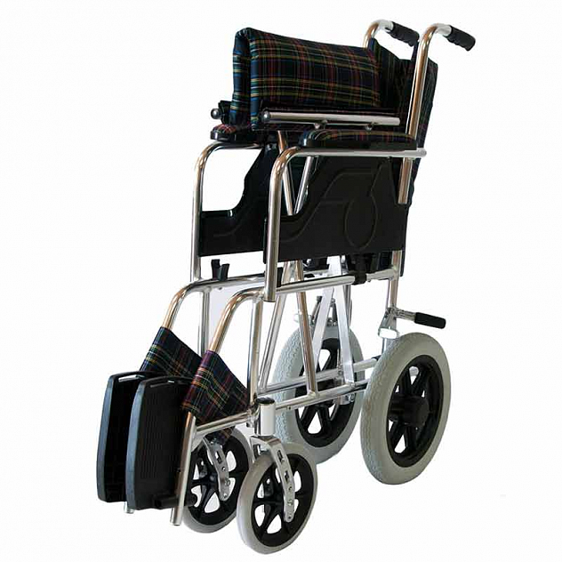 Кресло-коляска механическая Мега-Оптим FS860LB